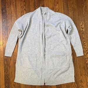 Athleta Cashmere-blend Sweater, EUC, Medium, heather gray